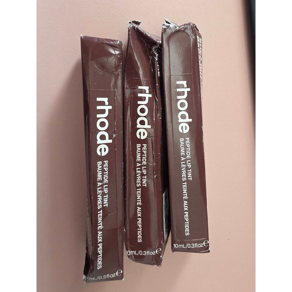 Rhode Espresso Peptide Lip Tint Nourishing Glaze // NEW-DAMAGED BOX